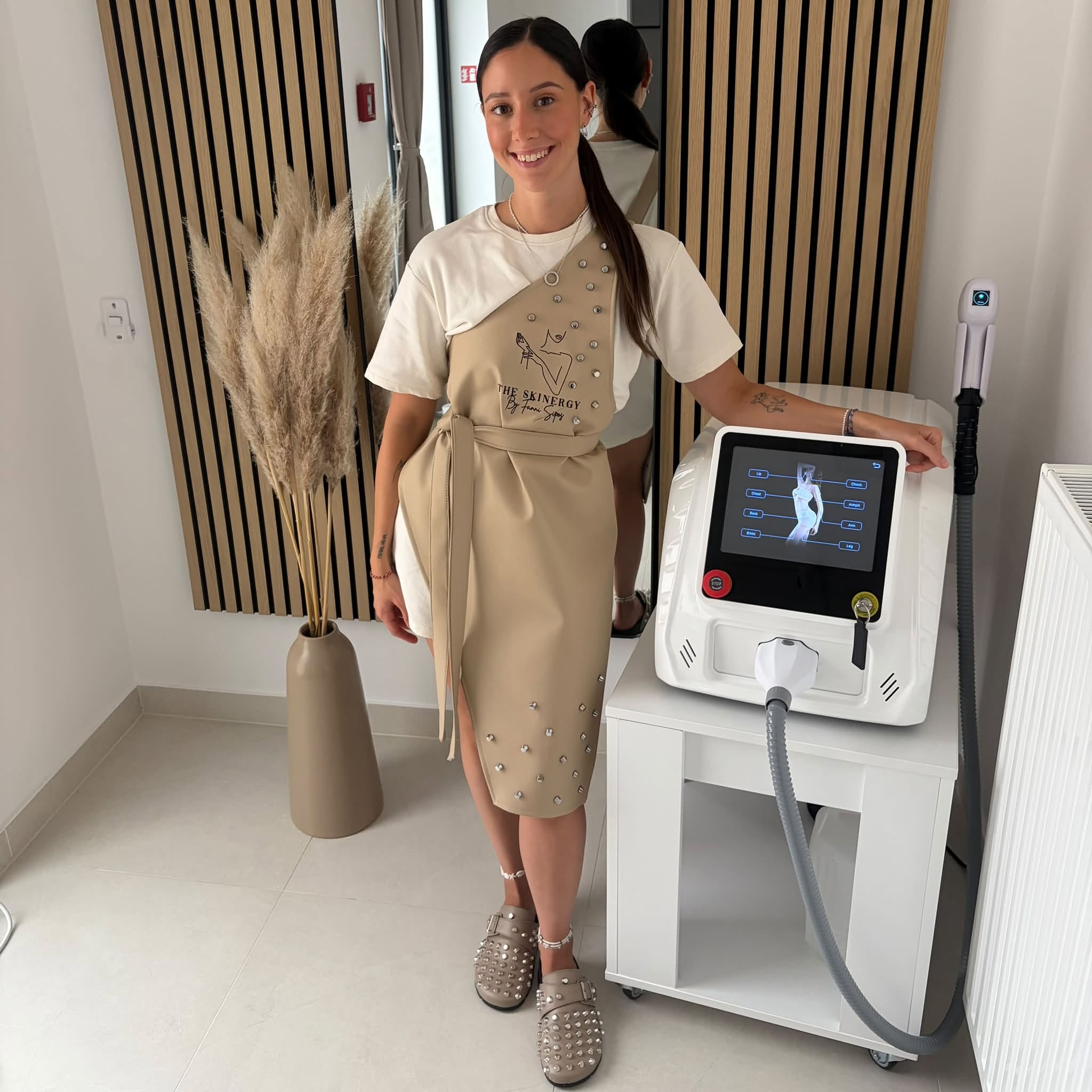 Fanni Sipos, a The Skinergy kozmetikusa